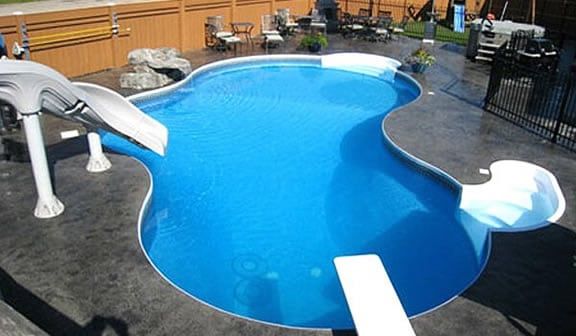 Vinyl liner pool - Fort Walton Beach, Florida